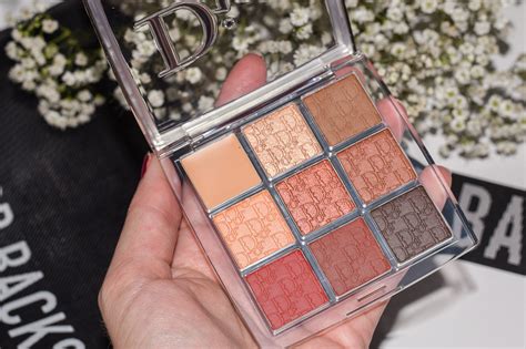 dior backstage eyeshadow palette in amber neutrals|Dior eye palette.